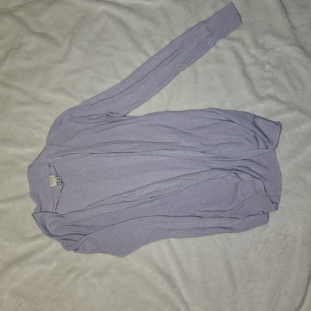 Lavender cardigan